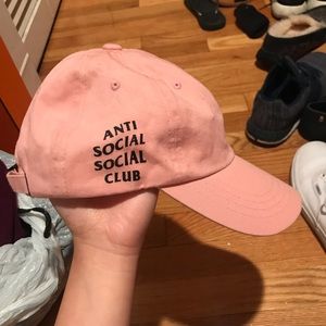 ASSC - Anti Social Social Club - Pink Cap